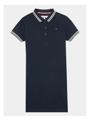 Tommy Hilfiger Ежедневна рокля Essential KG0KG07193 Тъмносин Regular Fit