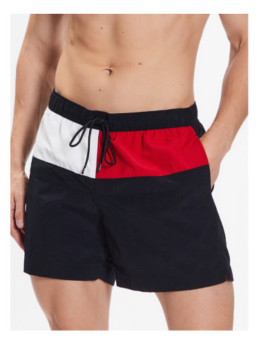 Tommy Hilfiger Плувни шорти UM0UM02744 Тъмносин Regular Fit