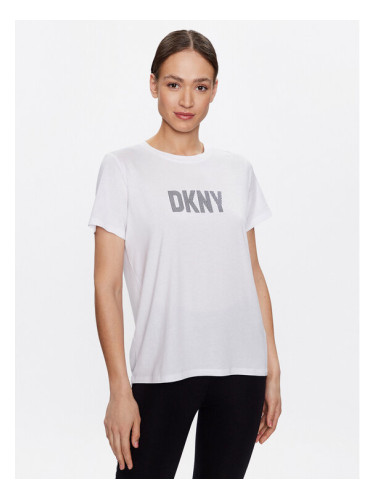 DKNY Sport Тишърт DP2T6749 Бял Classic Fit