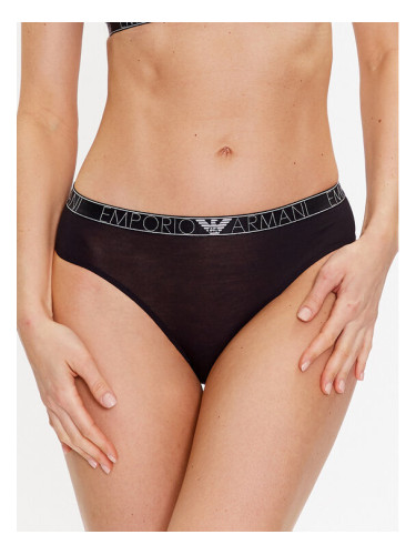 Emporio Armani Underwear Дамски бикини тип бразилиана 162525 3R221 00020 Черен