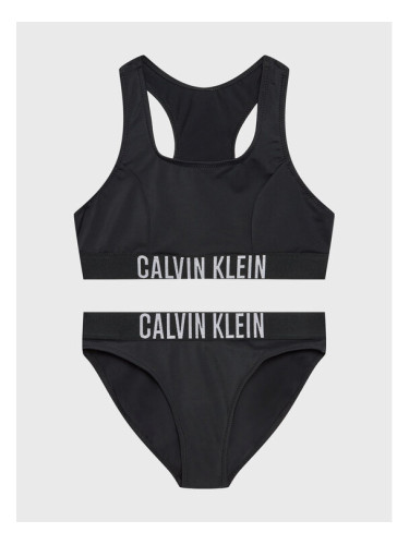 Calvin Klein Swimwear Бански костюм KY0KY00027 Черен