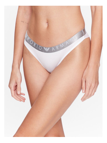 Emporio Armani Underwear Комплект 2 чифта бикини бразилиана 163337 3R235 00010 Бял