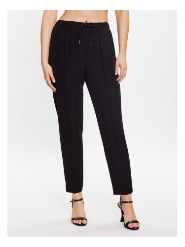 Bruuns Bazaar Текстилни панталони RubySus Livia BBW3242 Черен Regular Fit
