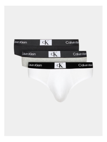 Calvin Klein Underwear Комплект 3 чифта слипове 000NB3527A Цветен
