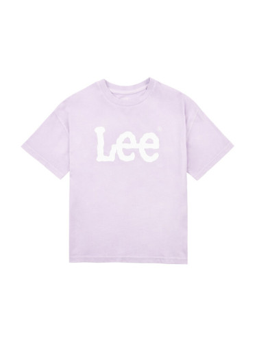 Lee Тишърт Overdye LEG5080 Виолетов Regular Fit