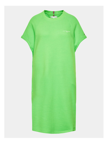 Tommy Hilfiger Curve Ежедневна рокля WW0WW39253 Зелен Regular Fit