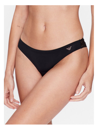 Emporio Armani Underwear Дамски бикини тип бразилиана 162948 3R384 00020 Черен