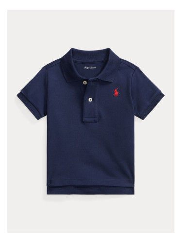 Polo Ralph Lauren Тениска с яка и копчета 320570127002 Тъмносин Regular Fit