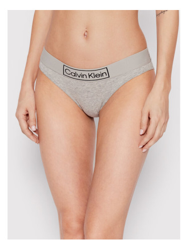 Calvin Klein Underwear Класически дамски бикини 000QF6775E Сив