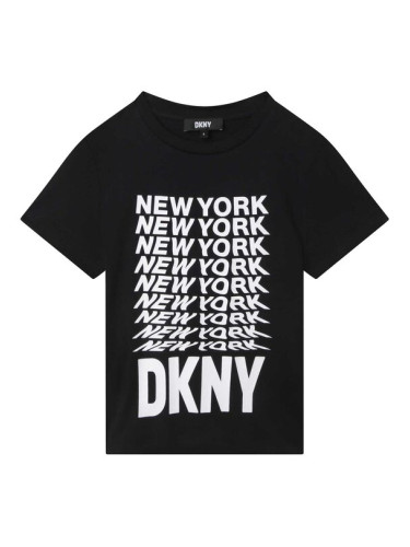 DKNY Тишърт D35S76 S Черен Regular Fit