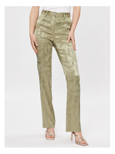 Guess Текстилни панталони Holly W3GB20 WEJZ0 Зелен Regular Fit