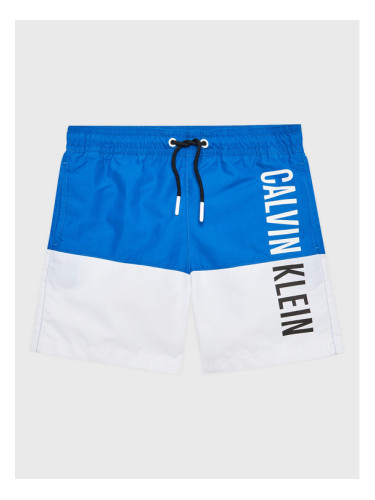 Calvin Klein Swimwear Плувни шорти Medium KV0KV00030 Син Regular Fit