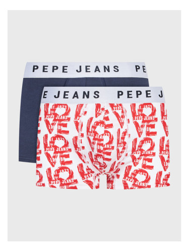 Pepe Jeans Боксерки Love Print Tk 2P PMU10967 Цветен