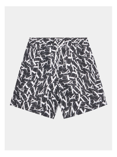 Calvin Klein Swimwear Плувни шорти KV0KV00024 Черен Regular Fit