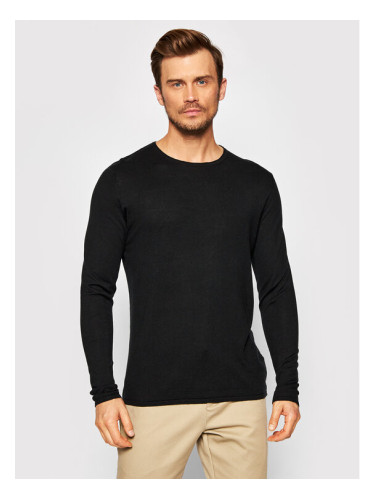 Selected Homme Пуловер Rome 16079774 Черен Regular Fit