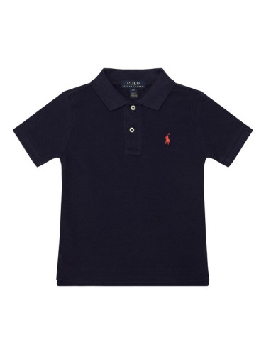 Polo Ralph Lauren Тениска с яка и копчета 322603252 Тъмносин Regular Fit