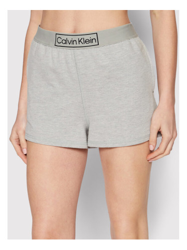 Calvin Klein Underwear Пижамени шорти 000QS6799E Сив Regular Fit