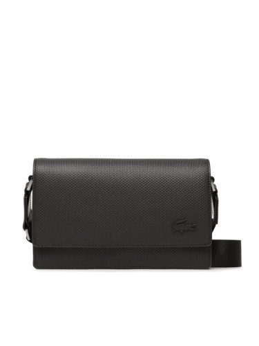 Lacoste Дамска чанта Flap Reporter Bag NU4118CE Черен