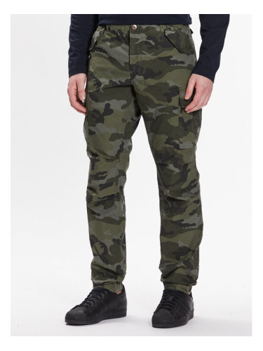 Aeronautica Militare Текстилни панталони 231PA1522CT3090 Каки Regular Fit