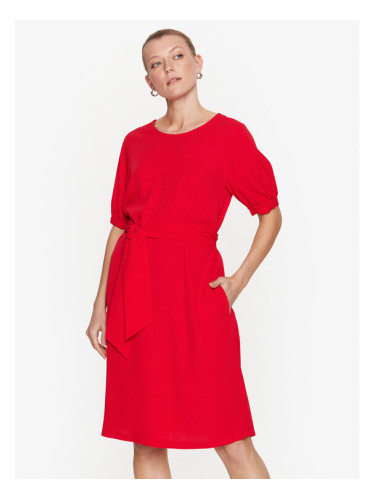 Seidensticker Ежедневна рокля 60.134576 Червен Regular Fit