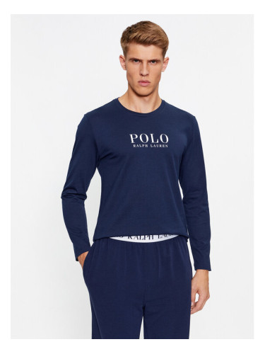 Polo Ralph Lauren Тениска с дълъг ръкав 714899614003 Тъмносин Regular Fit