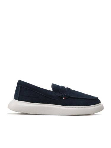 Tommy Hilfiger Лоуфъри Hybrid Loafer FM0FM04440 Тъмносин