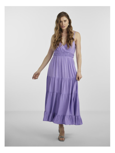 YAS Лятна рокля 26026350 Виолетов Regular Fit