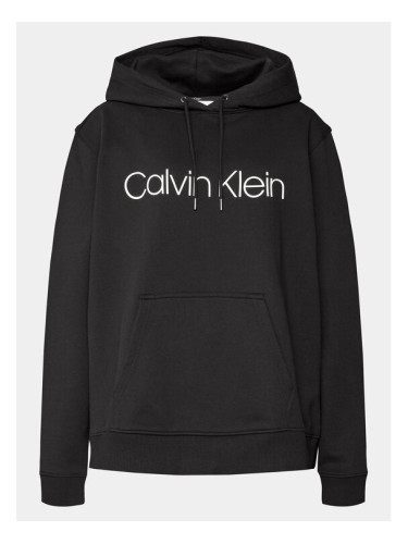 Calvin Klein Curve Суитшърт Inclusive Core Logo K20K203635 Черен Regular Fit