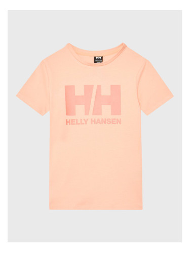 Helly Hansen Тишърт Logo 41709 Оранжев Regular Fit