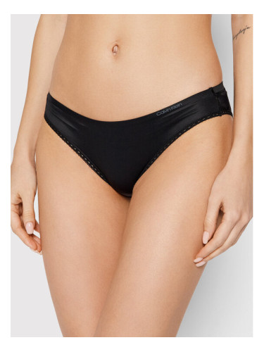 Calvin Klein Underwear Класически дамски бикини 000QF4481E Черен