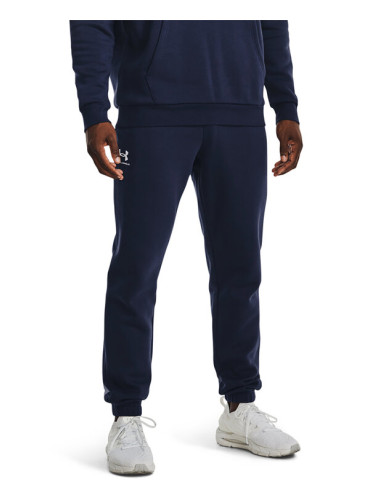 Under Armour Долнище анцуг UA Essential Fleece Jogger 1373882 Тъмносин Regular Fit