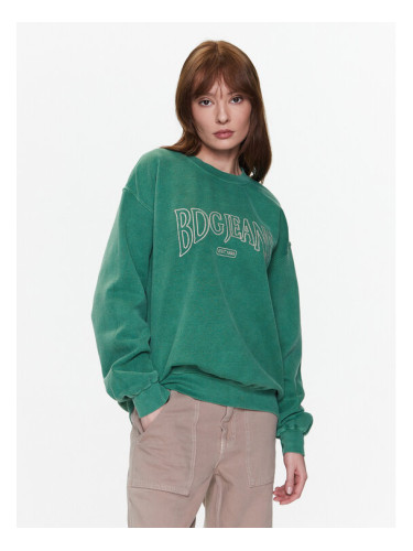 BDG Urban Outfitters Суитшърт BDG EMBROIDERED SWEAT 76470806 Зелен Oversize