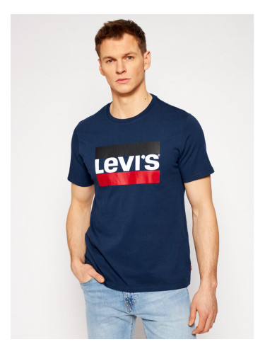 Levi's® Тишърт Sportswear Graphic Tee 39636-0003 Тъмносин Regular Fit