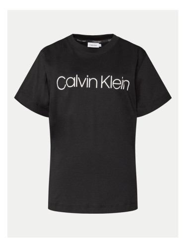 Calvin Klein Curve Тишърт Inclusive K20K203633 Черен Regular Fit