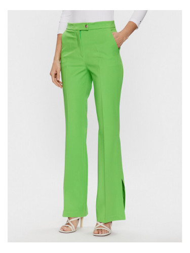 Tommy Hilfiger Текстилни панталони WW0WW38598 Зелен Flare Fit