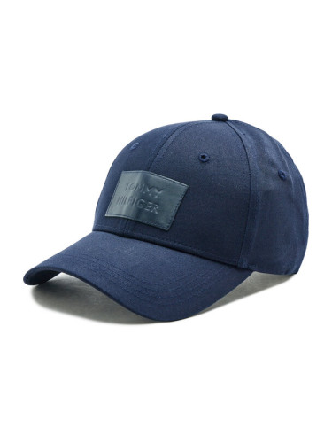 Tommy Hilfiger Шапка с козирка Tommy Coast Cap AW0AW14519 Тъмносин