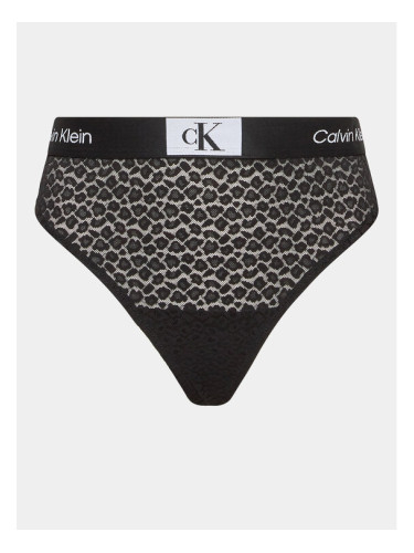 Calvin Klein Underwear Бикини тип прашка 000QF7235E Черен