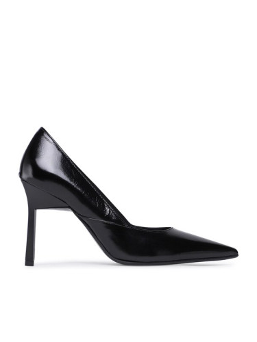 Calvin Klein Обувки на ток Geo Stiletto Pump HW0HW01638 Черен