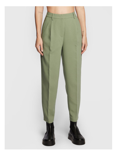 Bruuns Bazaar Текстилни панталони Cindy Sus Dagny BBW2393 Зелен Loose Fit
