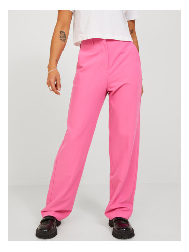 JJXX Текстилни панталони Mary 12200674 Розов Regular Fit