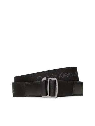 Calvin Klein Jeans Мъжки колан Slider Logo Webbing 35Mm K50K510153 Черен