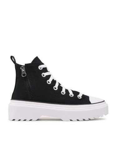 Converse Кецове Ctas Lugged Lift Hi A03011C Черен