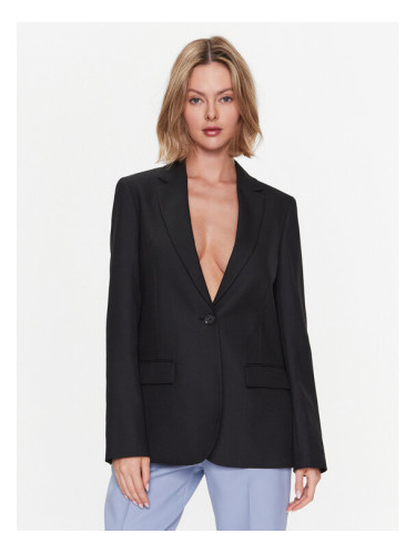Calvin Klein Сако Essential Tailored K20K205187 Черен Regular Fit