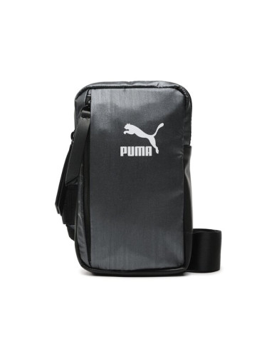 Puma Мъжка чантичка Prime Time Front Londer Bag 079499 01 Черен