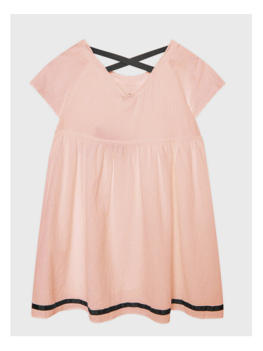 United Colors Of Benetton Лятна рокля 4O9TCV013 Розов Regular Fit