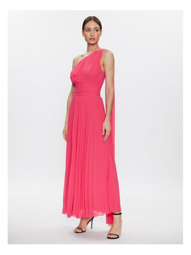 ViCOLO Официална рокля TE0032 Розов Regular Fit
