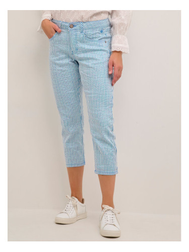 Cream Текстилни панталони Lotte 10611184 Син Regular Fit