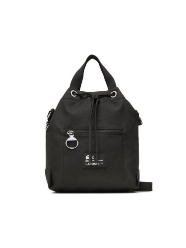 Lacoste Дамска чанта Bucket Bag NF4196WE Черен