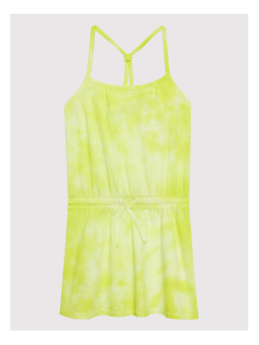 United Colors Of Benetton Лятна рокля 3085CV004 Жълт Regular Fit