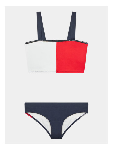 Tommy Hilfiger Бански костюм Bralette Set UG0UG00563 Тъмносин